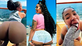 Kayla Otto follando en un yate con vistas al mar y una gran polla 😍