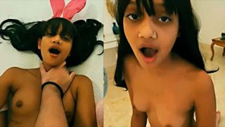 La pequeña dominicana Marinathi Hidalgo cantando como una máquina