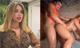 Cristiane Galera, caliente y atractiva, jodidamente caliente en la bañera con un chico bien dotado