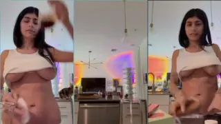 Se filtra tráiler de video de pago por evento (PPV) con crop top debajo de los senos de Mia Khalifa