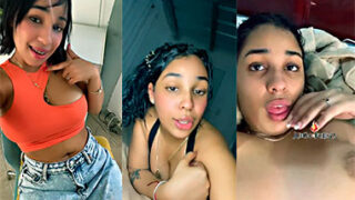 Dominicana Aleska con un Consolador pajeandose rico
