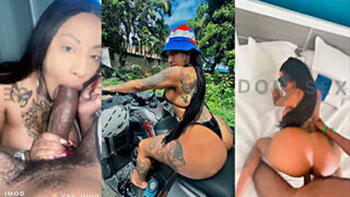 Dominicana Mami Zen singando con un tipo con tremendo guebo
