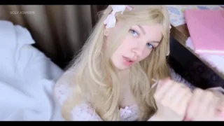 Soly asmr Sloppy Licking Handjob solo Fans Video