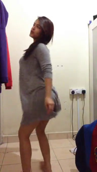 Pretty Teen Latina Twerking & Dancing No desnudo